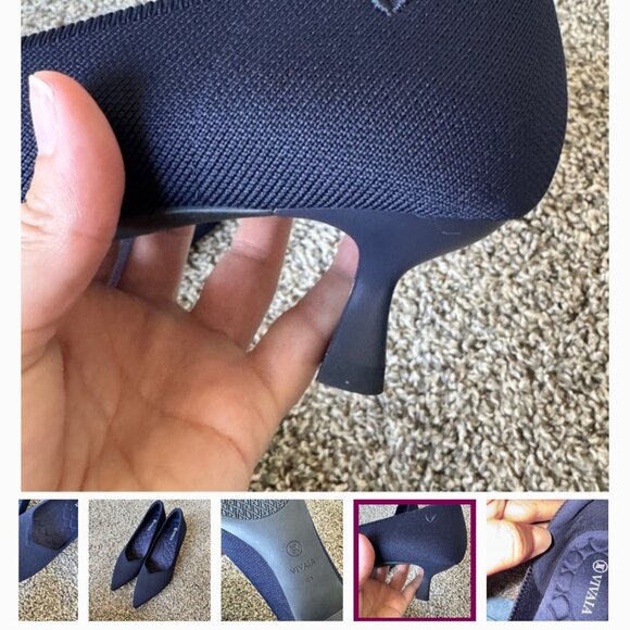 VAVAIA Pointy Toe Ballet Flats - Picture 4 of 7